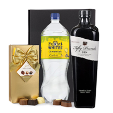 Buy & Send Fifty Pounds Gin 70cl with Lemonade Mixer Gift Box